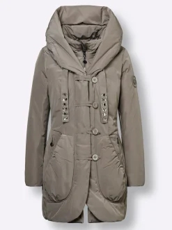 Jacken|CREATION L PREMIUM Daunenjacke taupe