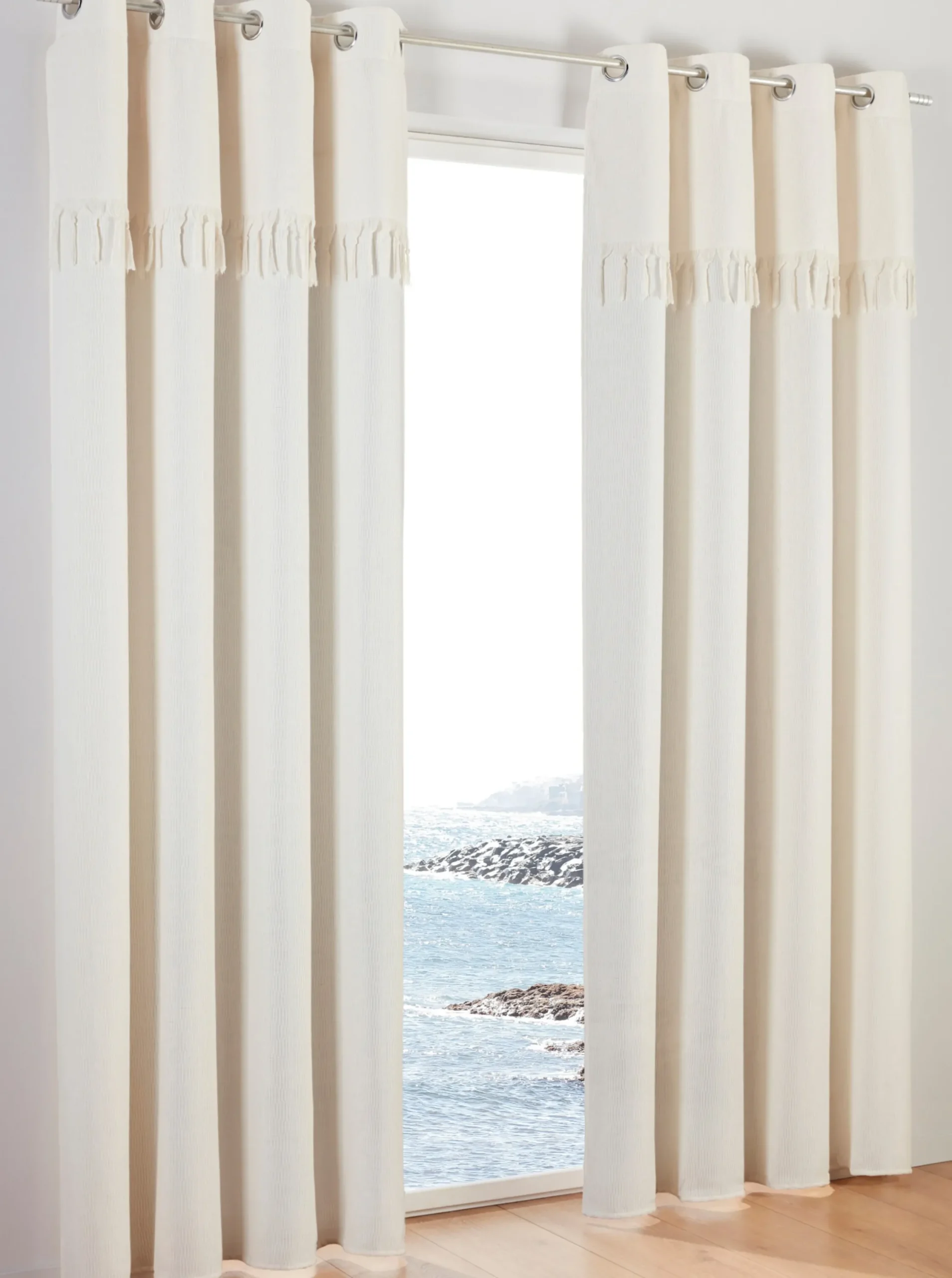 Gardinen & Rollos|heine home Dekoschal natur