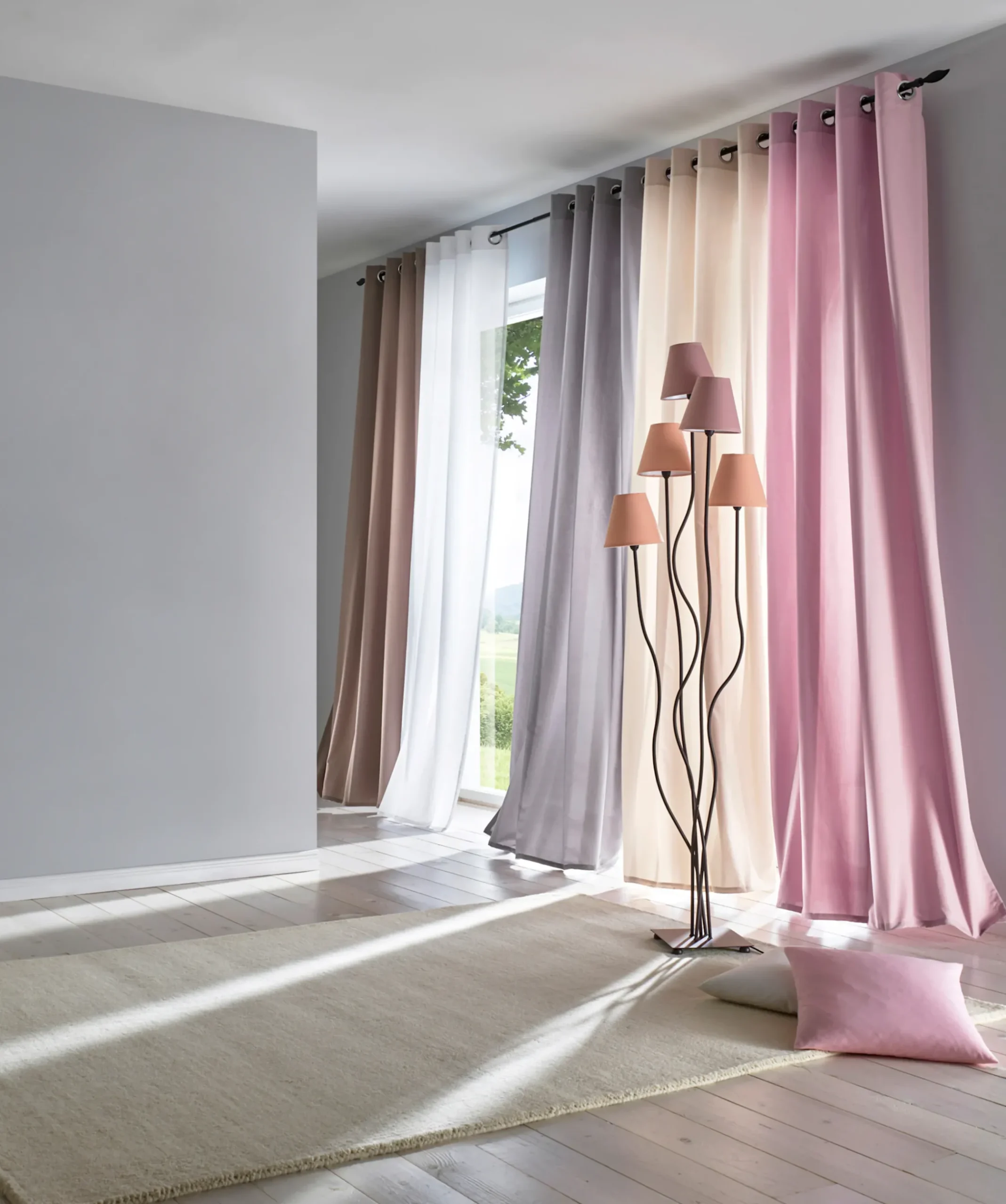 Gardinen & Rollos|heine home Dekoschal taupe