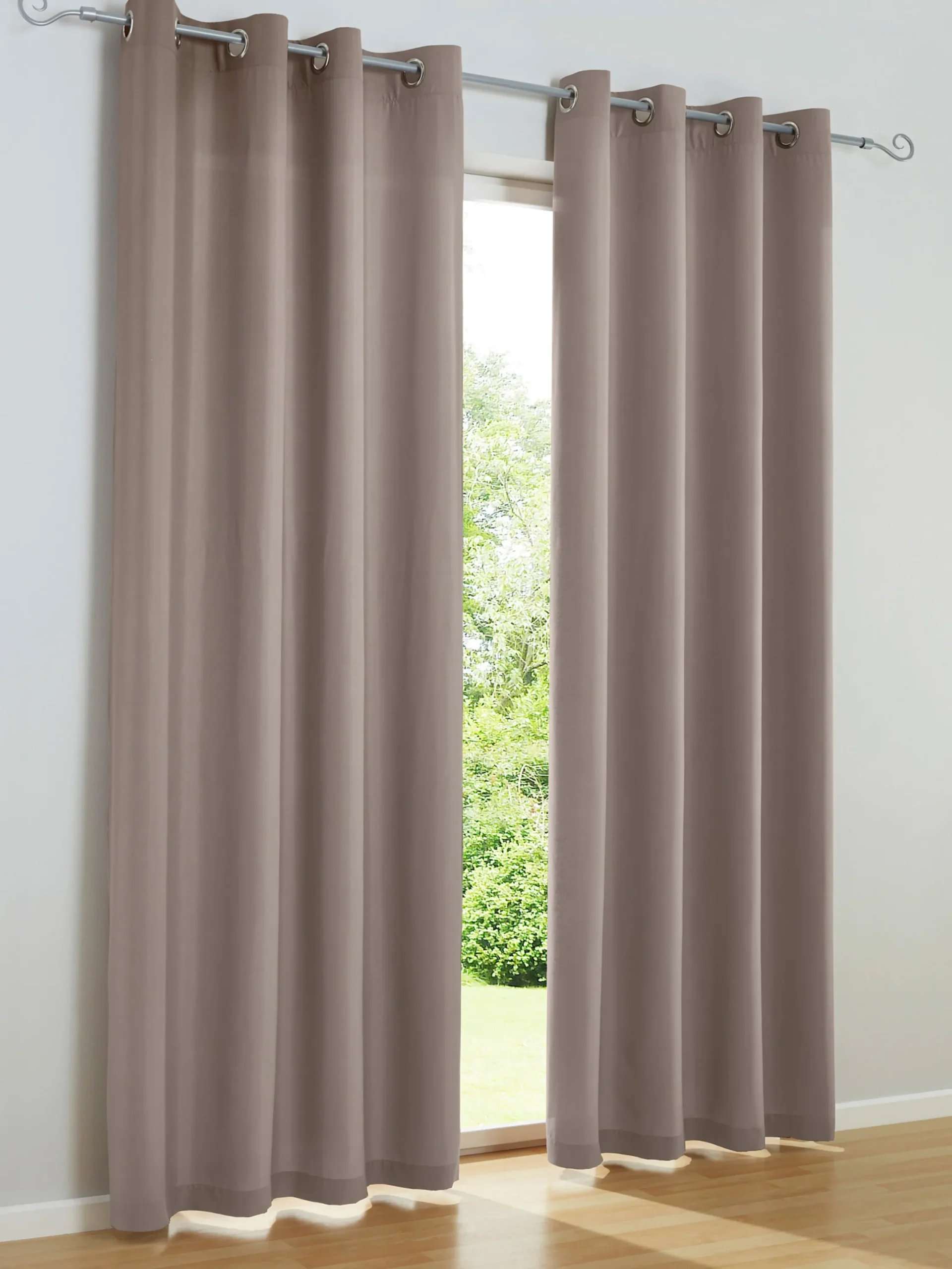 Gardinen & Rollos|heine home Dekoschal taupe