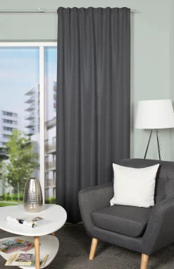 Gardinen & Rollos|heine home Dekoschal anthrazit