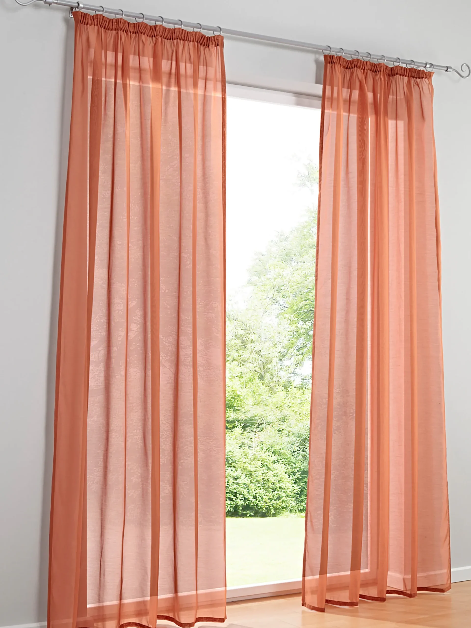 Gardinen & Rollos|heine home Dekostore terracotta