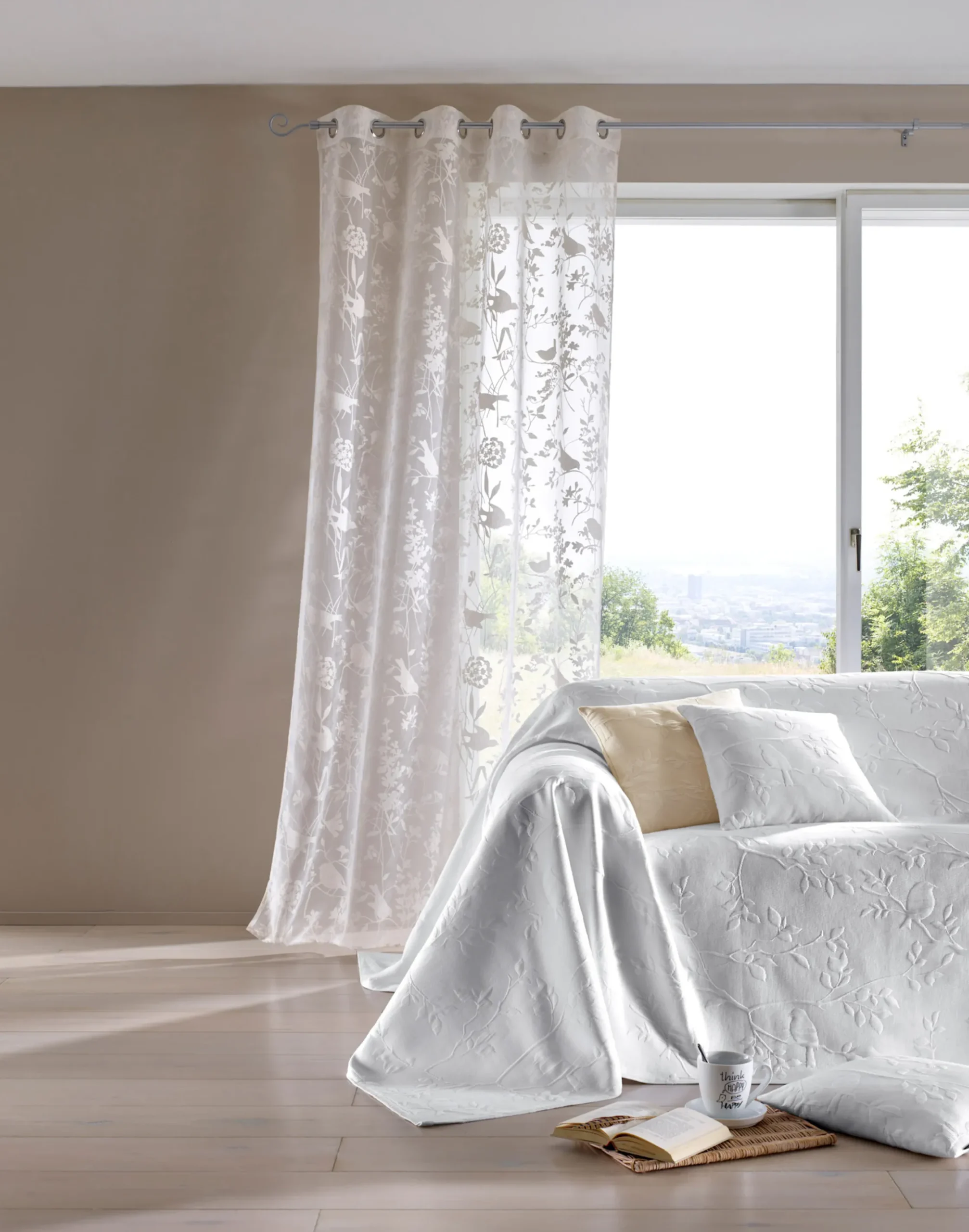 Gardinen & Rollos|heine home Dekostore offwhite