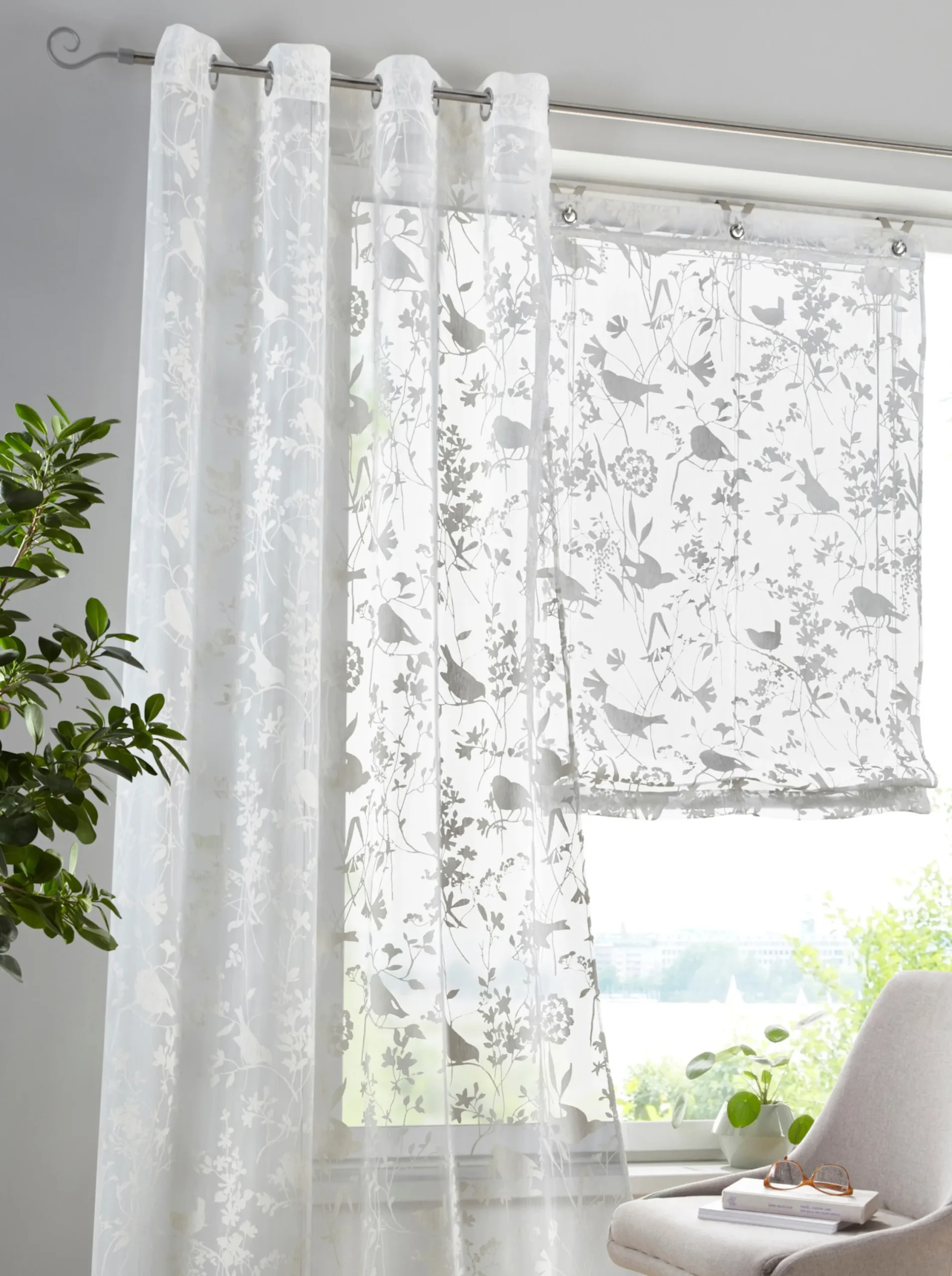 Gardinen & Rollos|heine home Dekostore offwhite
