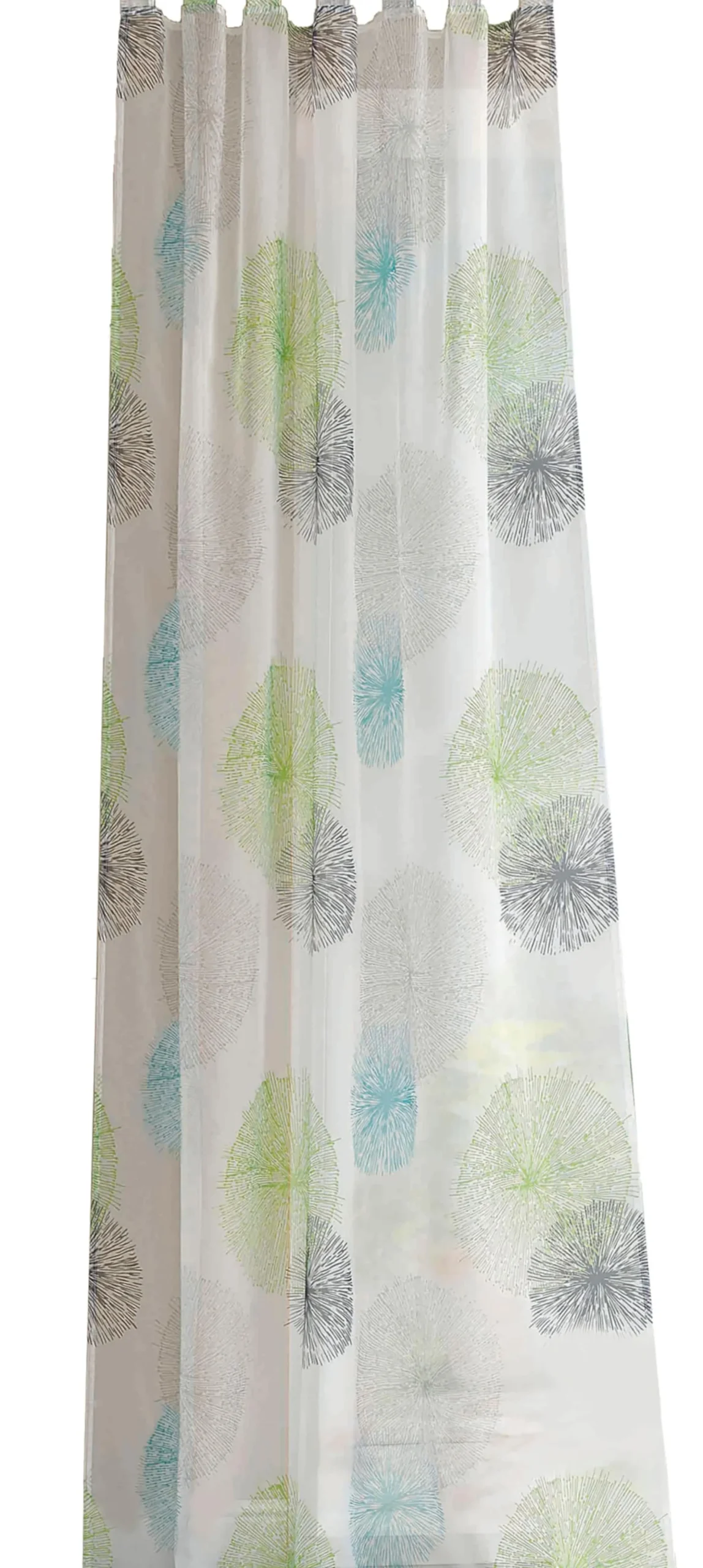 Gardinen & Rollos|heine home Dekostore blau-grün