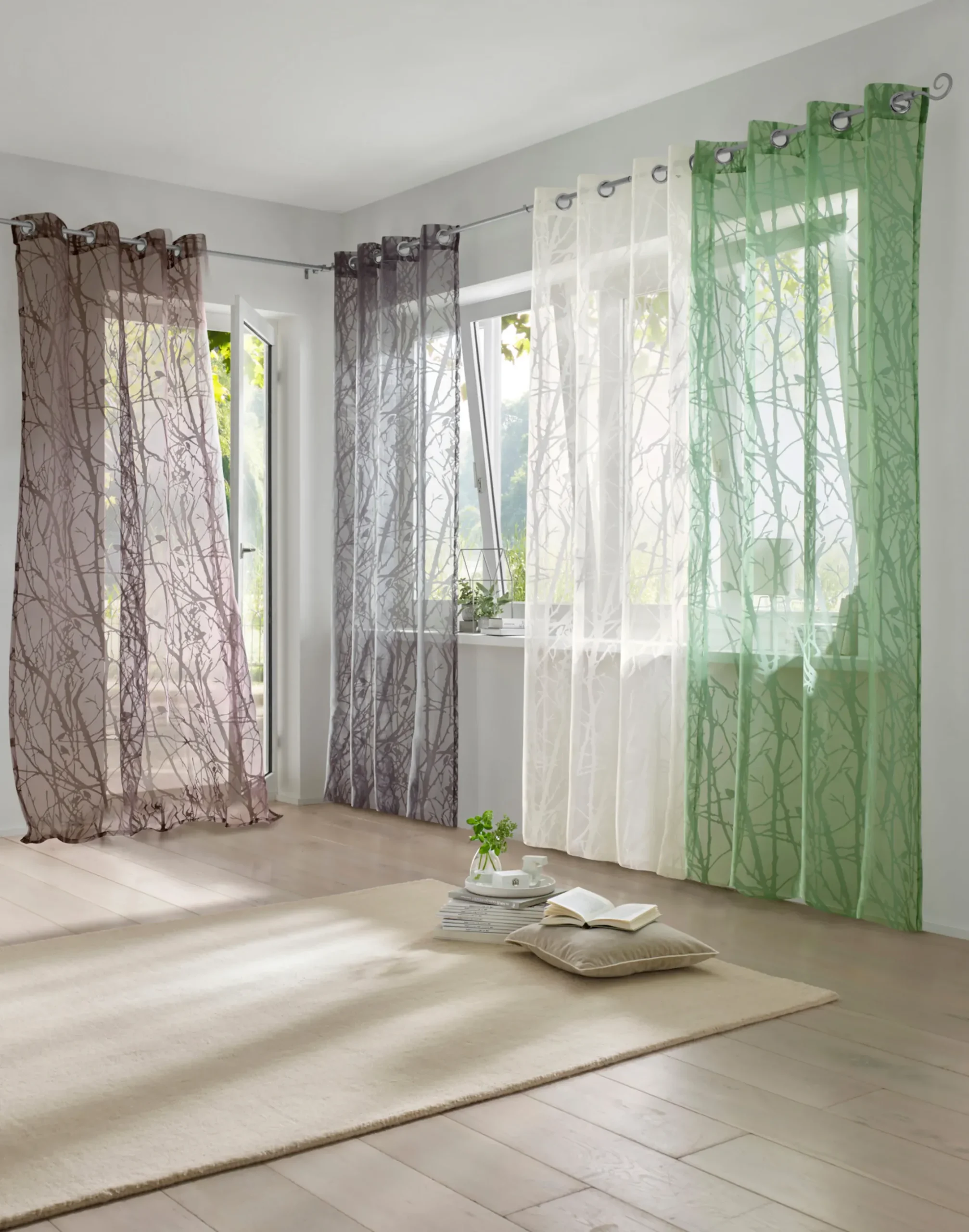 Gardinen & Rollos|heine home Dekostore grün