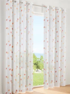 Gardinen & Rollos|heine home Dekostore weiß-orange