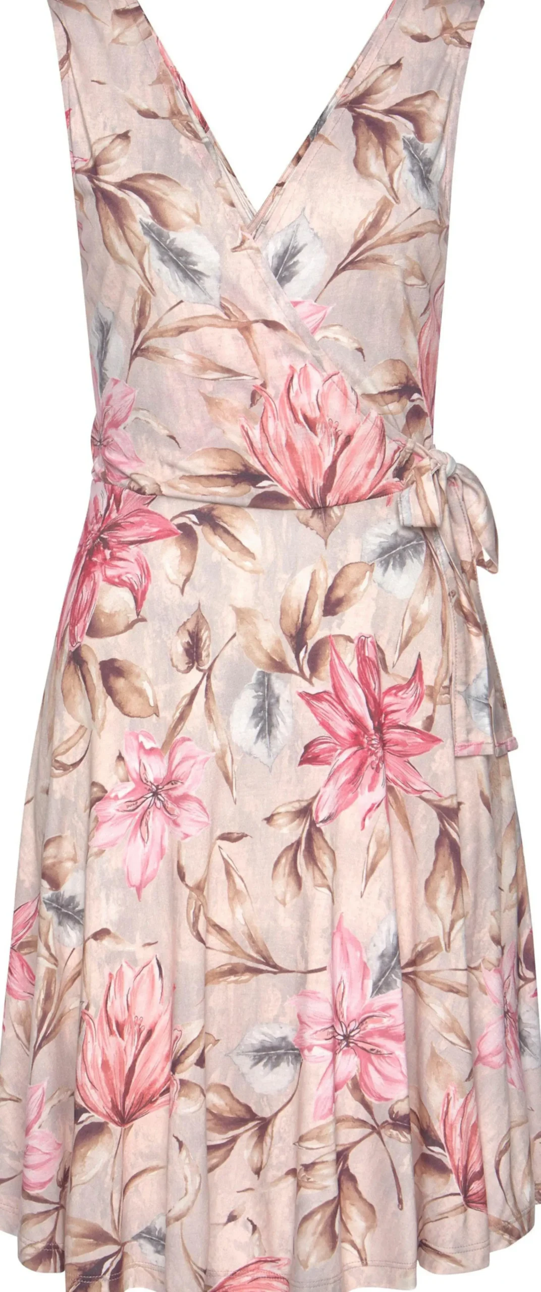Kleider|s.Oliver Druckkleid rosa-bedruckt