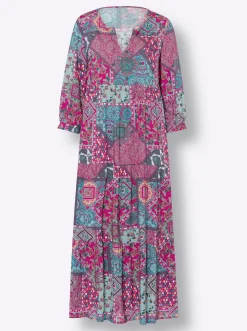 Strandkleider|Kleider|heine Druck-Kleid erdbeere-ozean-bedruckt