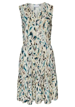 Strandkleider|LASCANA Druckkleid sandbedruckt