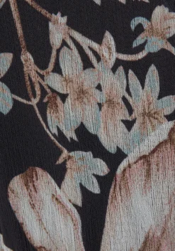 Kleider|LASCANA Druckkleid schwarzbedruckt