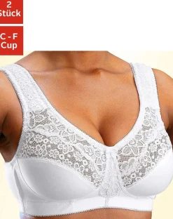 Bhs|petite fleur Entlastungs-BH schwarz+weiß