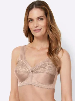 Bhs|Glamorise Entlastungs-BH ohne Bügel puder