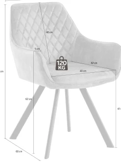 Stühle|INOSIGN Esszimmerstuhl braun