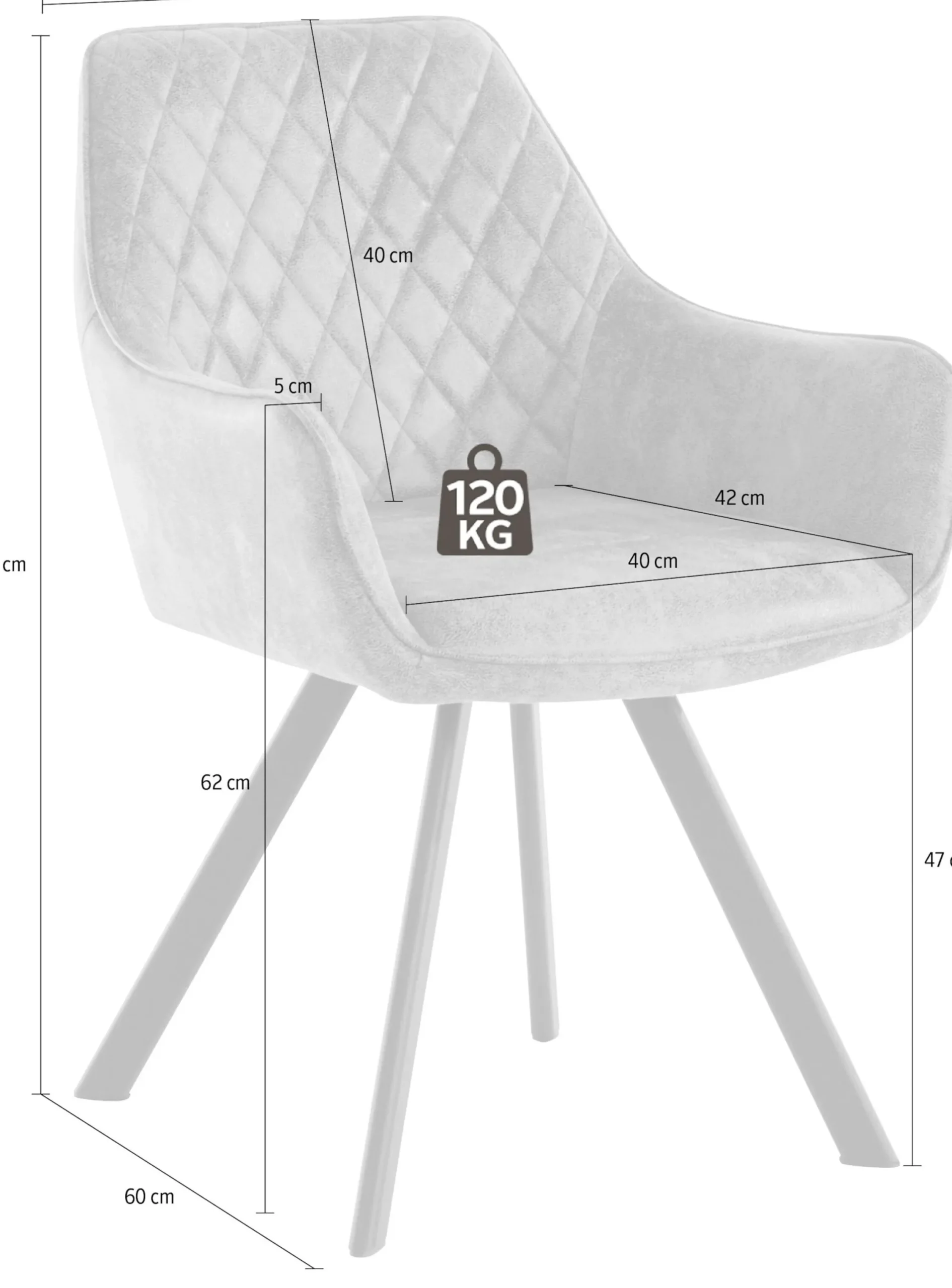 Stühle|INOSIGN Esszimmerstuhl braun