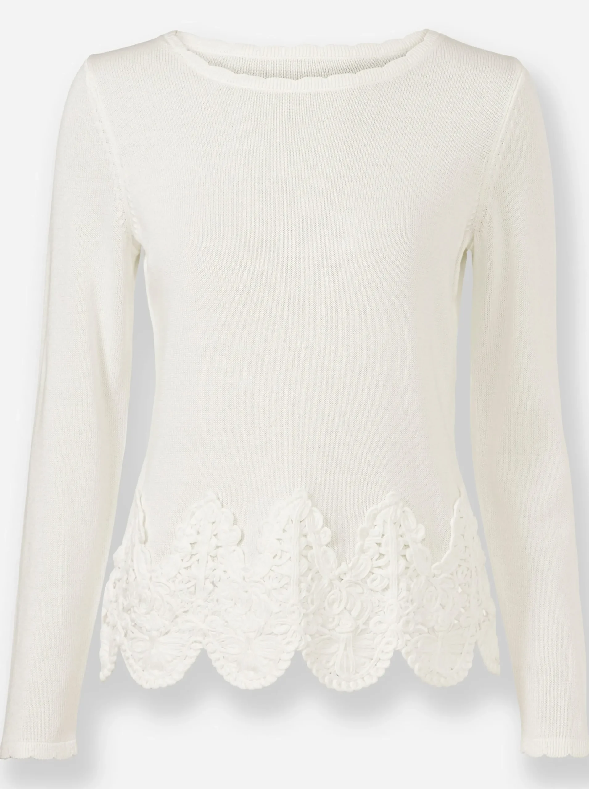 Pullover|heine Feinstrickpullover ecru