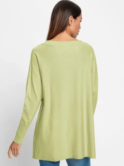 Pullover|heine Feinstrickpullover pistazie