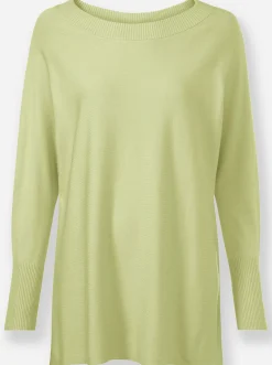 Pullover|heine Feinstrickpullover pistazie