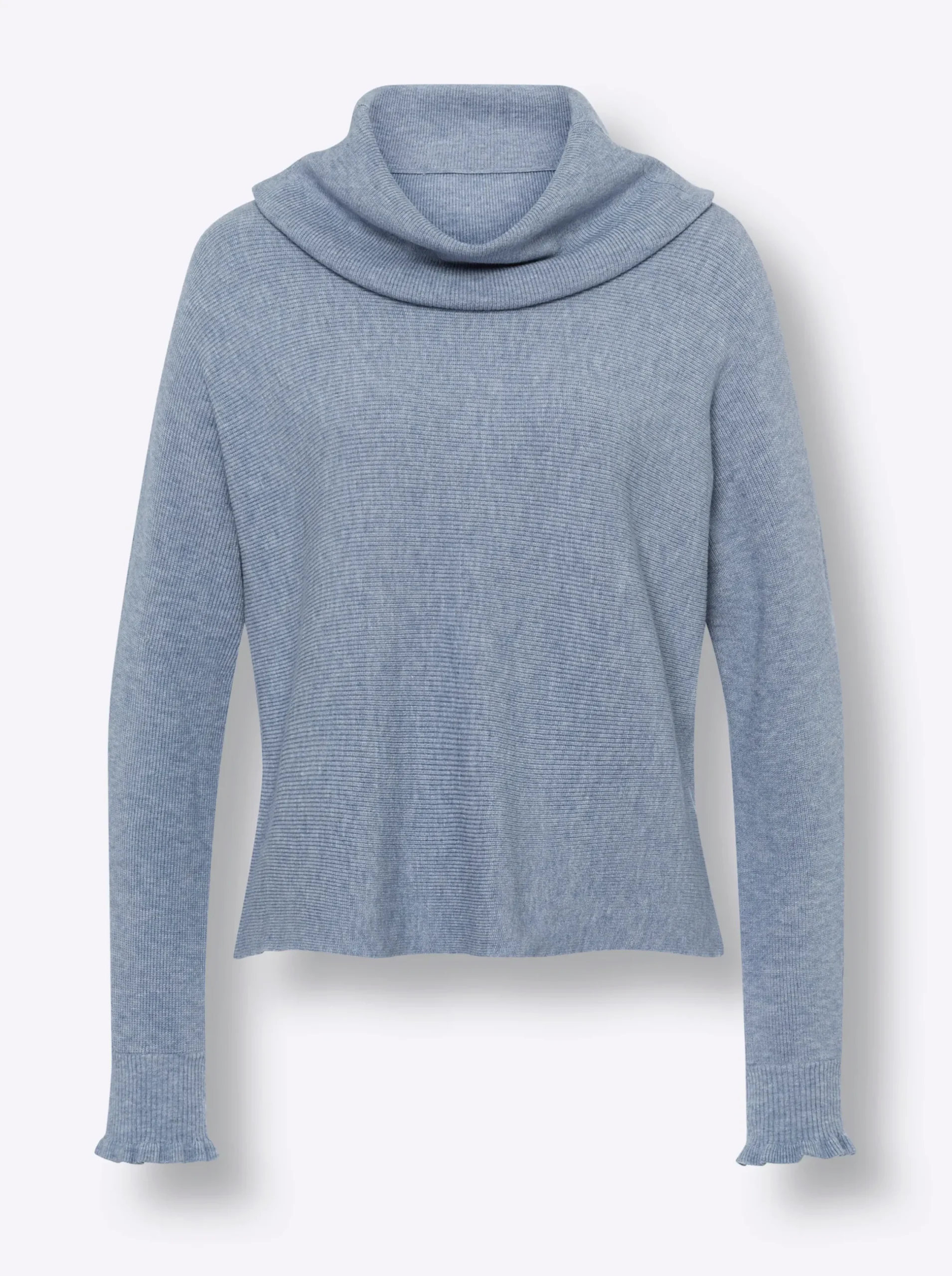 Pullover|heine Feinstrickpullover bleu-meliert