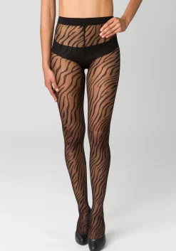 Strümpfe & Socken|petite fleur gold Feinstrumpfhose schwarz