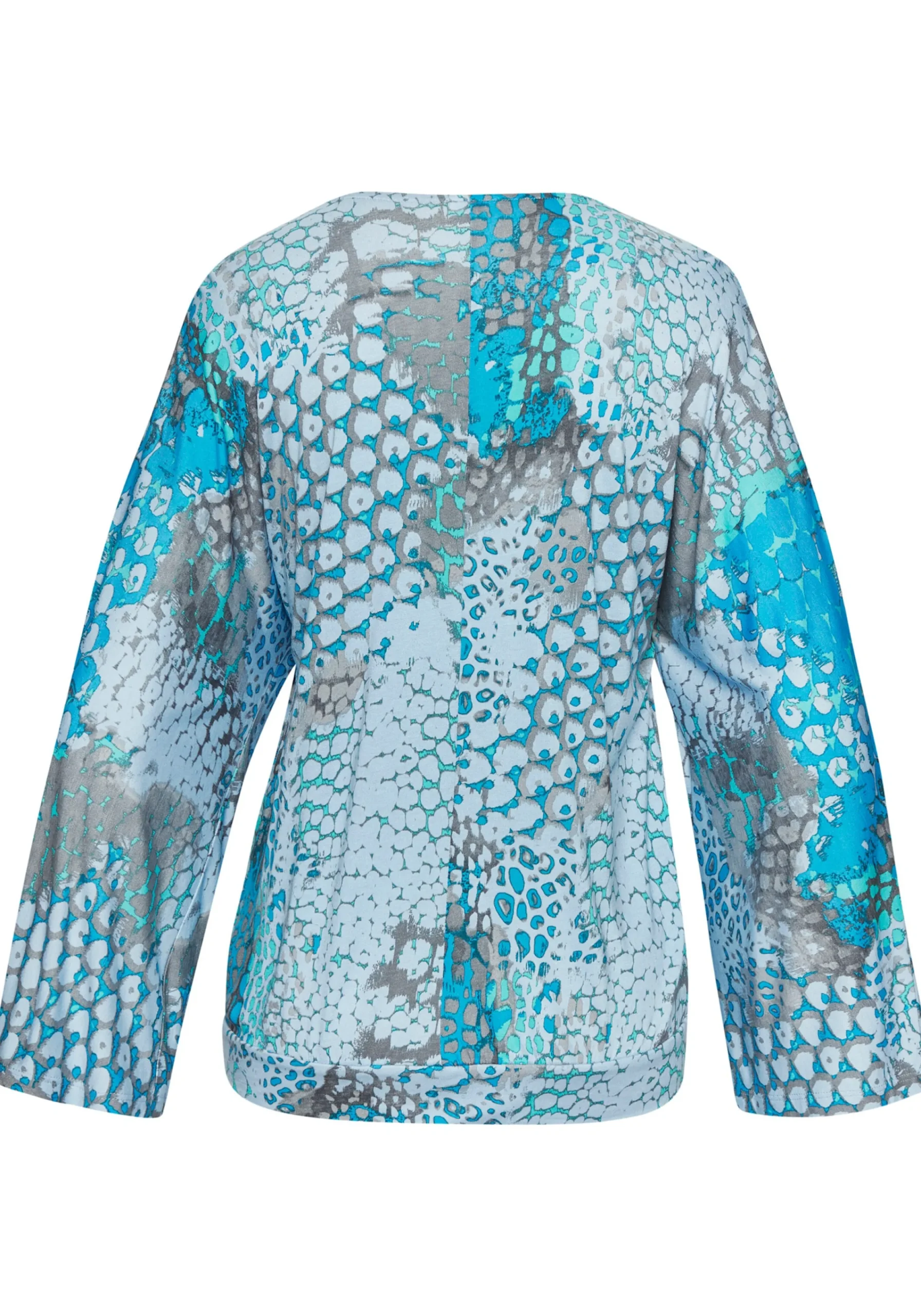Shirts|Buffalo Fledermausshirt blaubedruckt