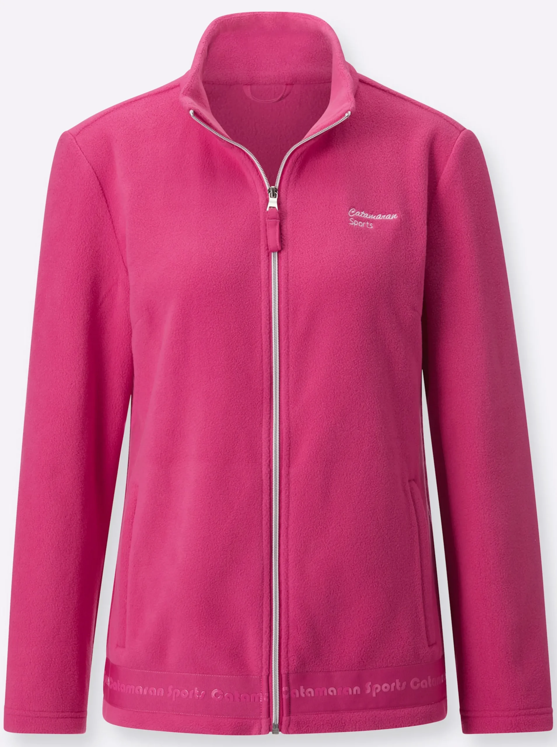 Jacken|Catamaran Sports Fleece-Jacke fuchsia