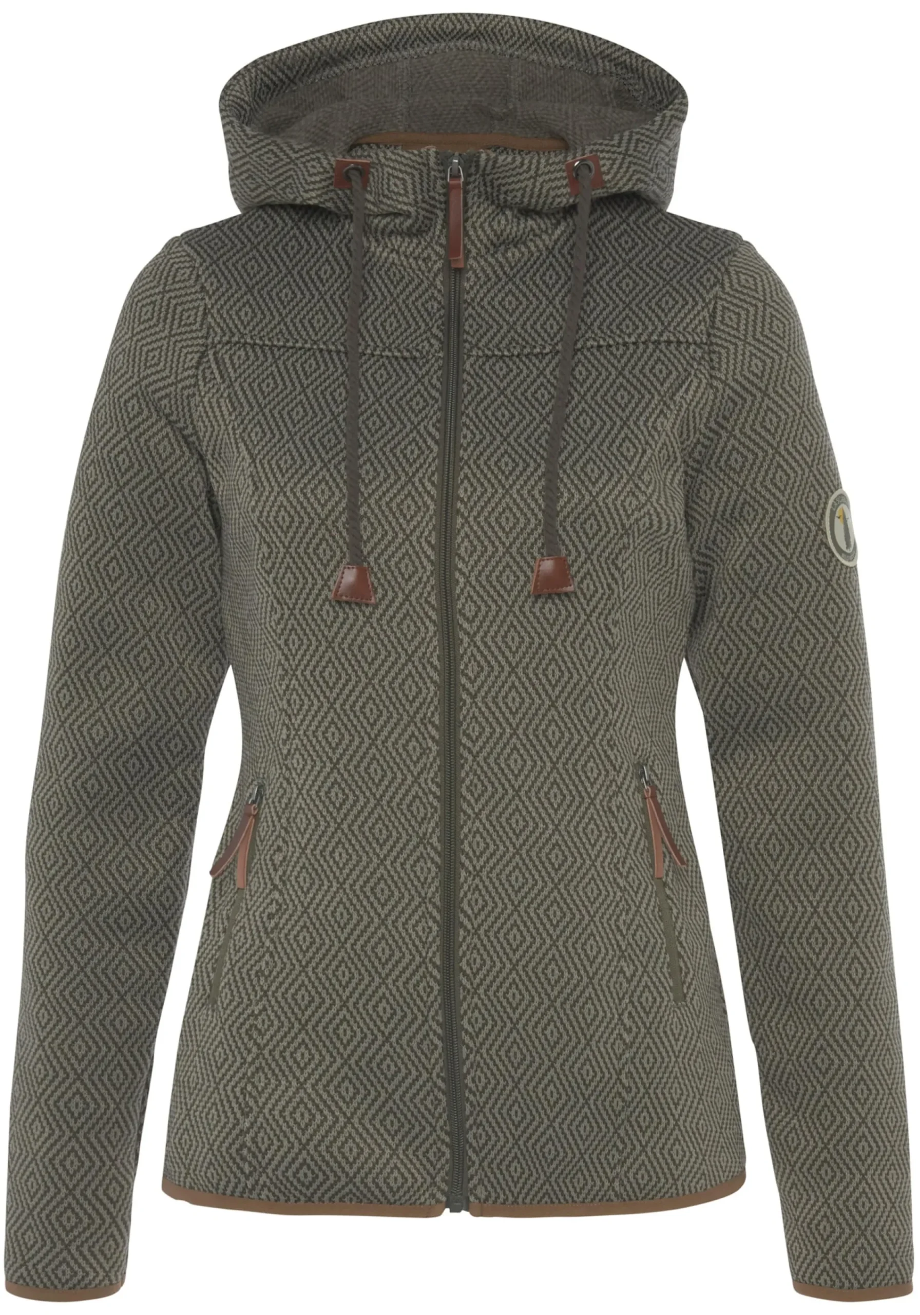 Jacken|LASCANA ACTIVE Fleecejacke olive