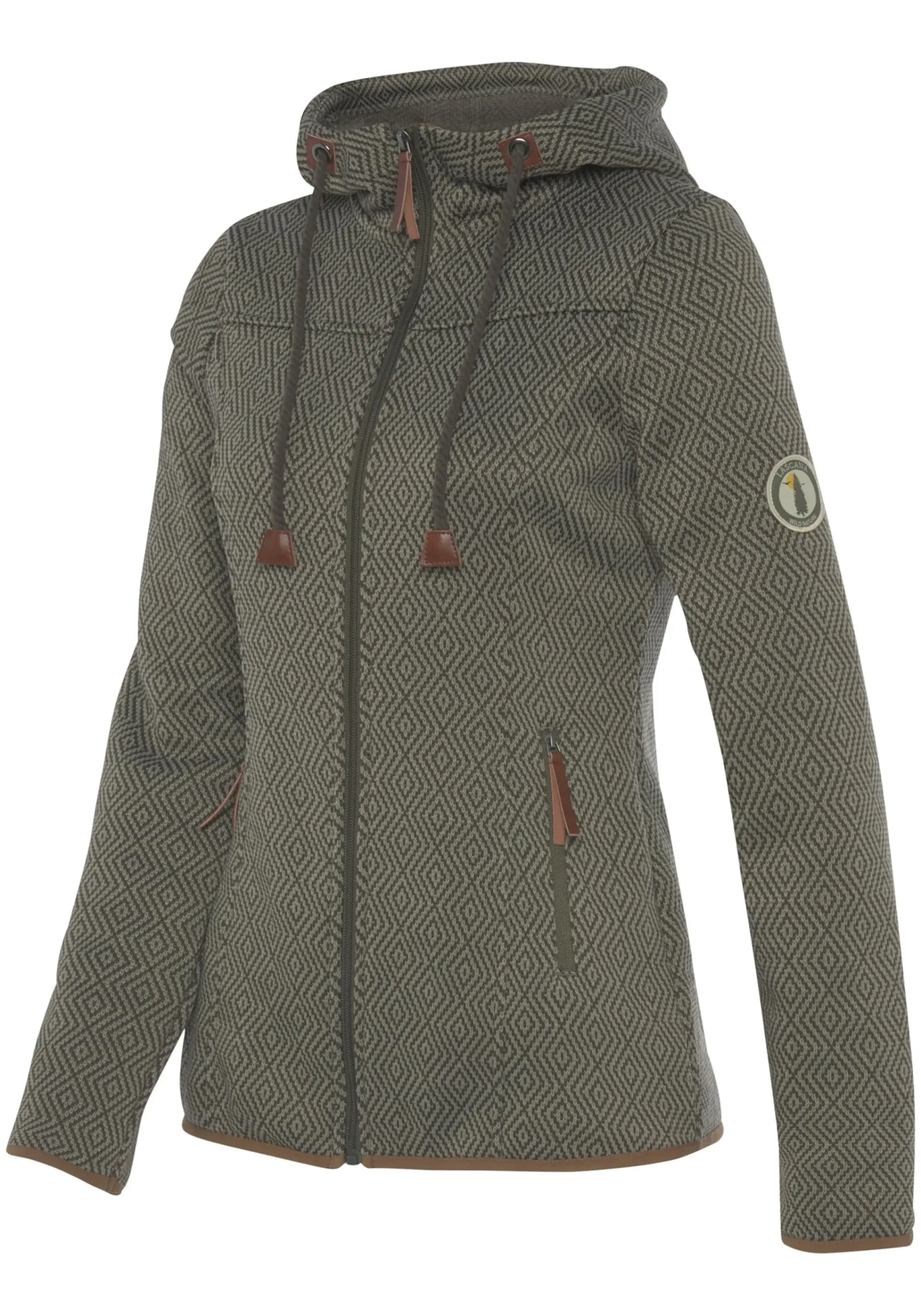Jacken|LASCANA ACTIVE Fleecejacke olive