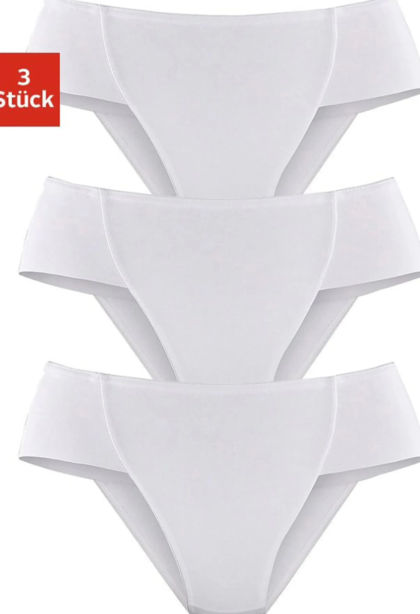 Unterhosen|petite fleur Formslip weiß