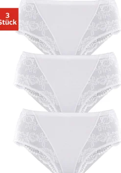 Unterhosen|petite fleur Formslip weiß