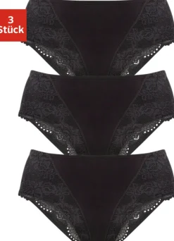 Unterhosen|petite fleur Formslip schwarz