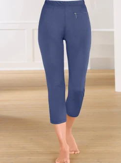 Homewear|Homewear| Freizeithose in Microfaser-Qualität blau