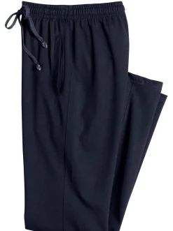 Homewear|Homewear|Catamaran Sports Freizeithose mit seitlichen Taschen. schwarz+marine