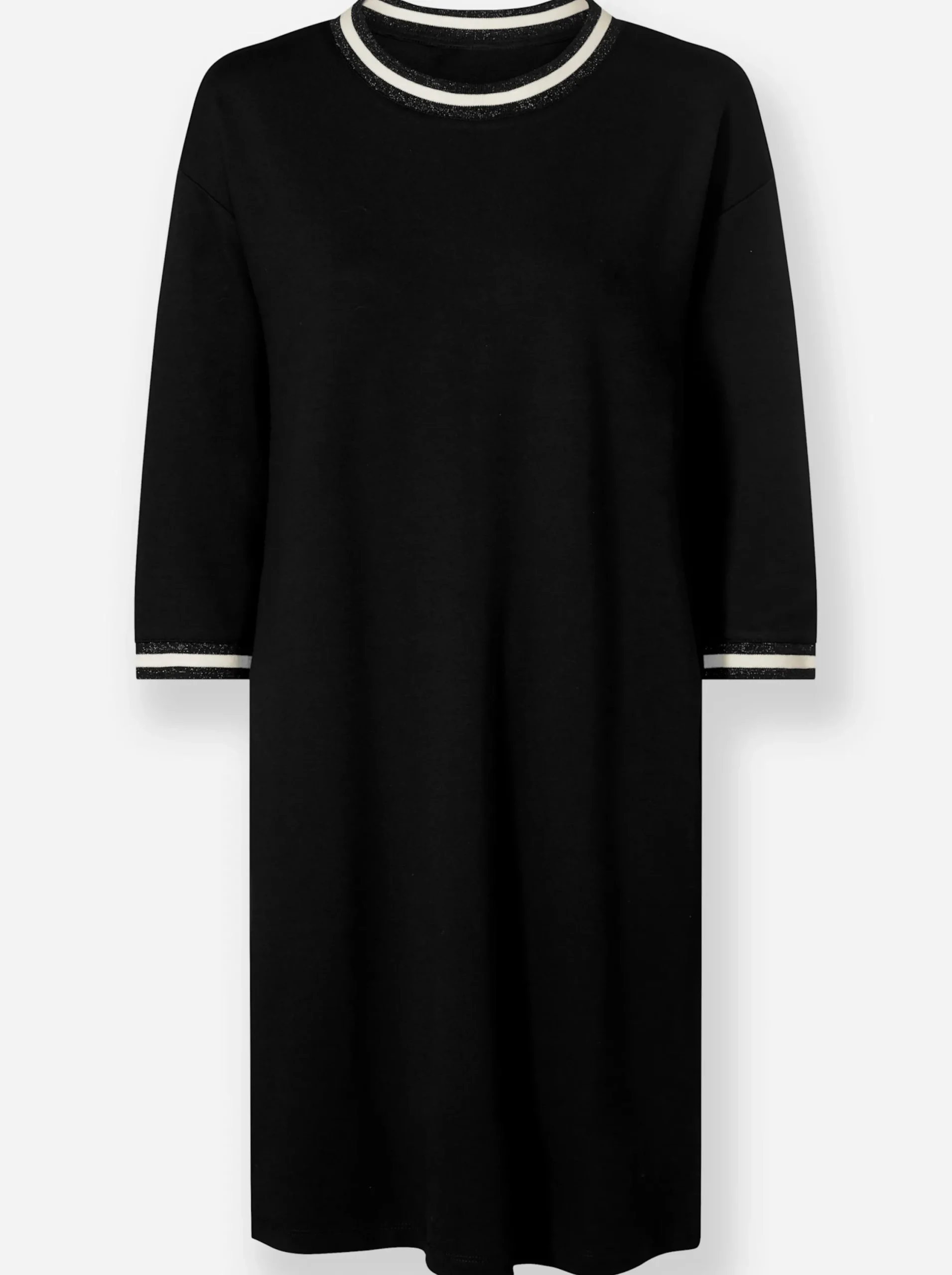 Kleider|heine Freizeitkleid im Athleisure-Look schwarz