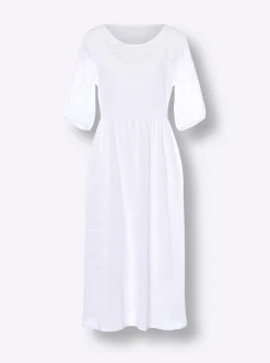 Kleider|heine Freizeitkleid mit Unterkleid ecru