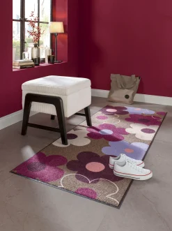 Fußmatten|heine home Fußmatte taupe-beere-gemustert