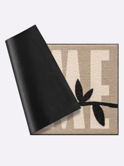 Fußmatten|Salonloewe Fußmatte taupe-grau