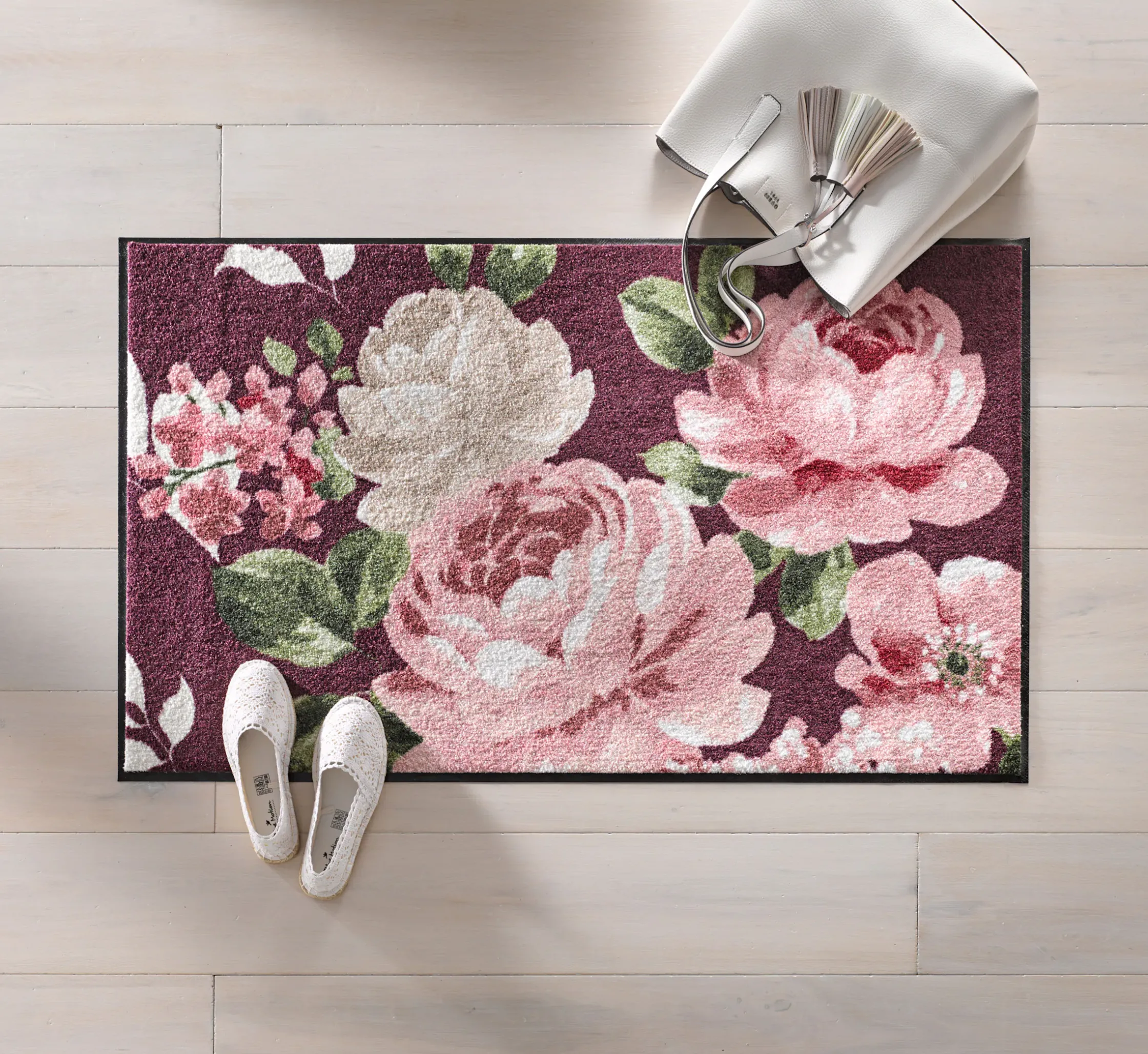 Fußmatten|Salonloewe Fußmatte aubergine