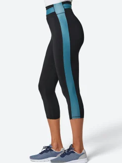 Hosen|Catamaran Sports Funktionshose in 7/8-Länge schwarz-topas