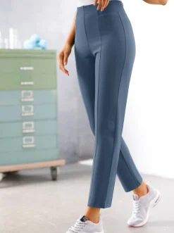 Hosen|Catamaran Sports Funktionshose mit Bauch-weg-Effekt dunkelblau