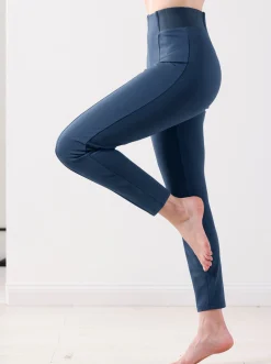 Hosen|Catamaran Sports Funktionshose mit Bauch-weg-Effekt dunkelblau