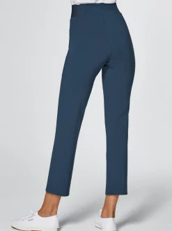 Hosen|Catamaran Sports Funktionshose mit Bauch-weg-Effekt dunkelblau