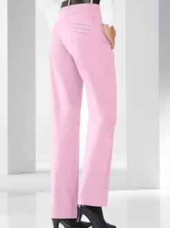 Hosen|Cosma Funktionshose schmutzabweisend und knitterarm rosé