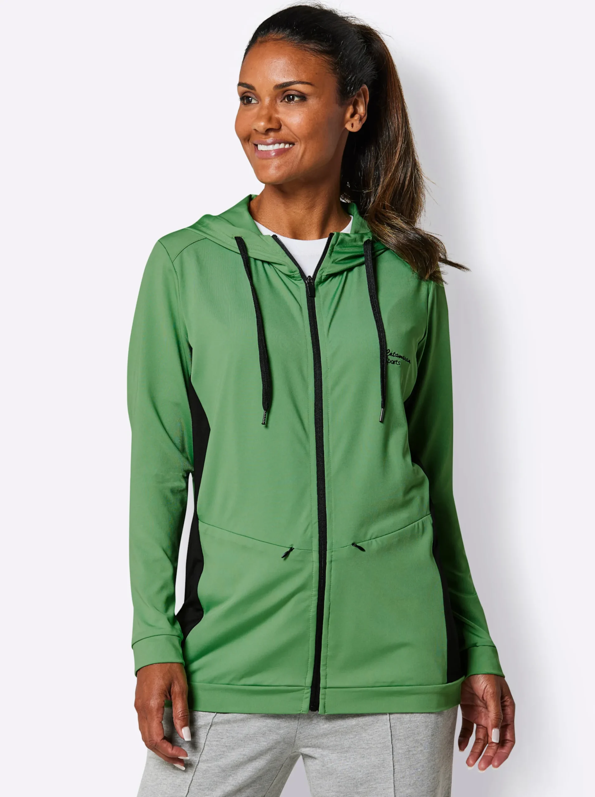 Jacken|Catamaran Sports Funktionsjacke in schnell trocknender Qualität apfel