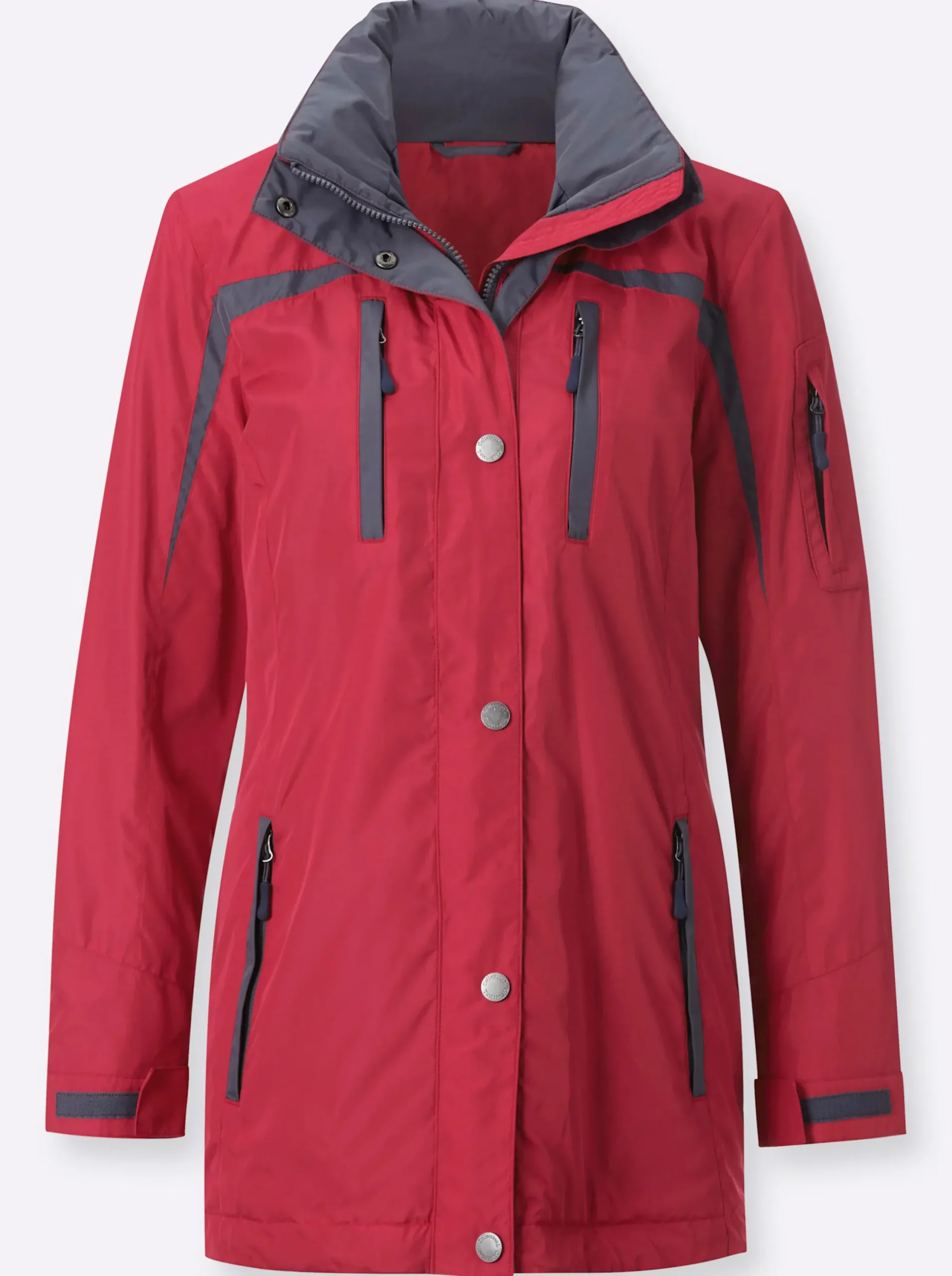 Jacken| Funktionsjacke wind- und wasserabweisend rot