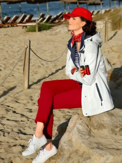 Jacken| Funktionsjacke wind- und wasserabweisend weiß