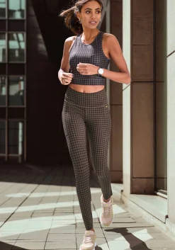 Strandmode|Hosen|LASCANA Funktionsleggings braunschwarz