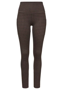 Strandmode|Hosen|LASCANA Funktionsleggings braunschwarz