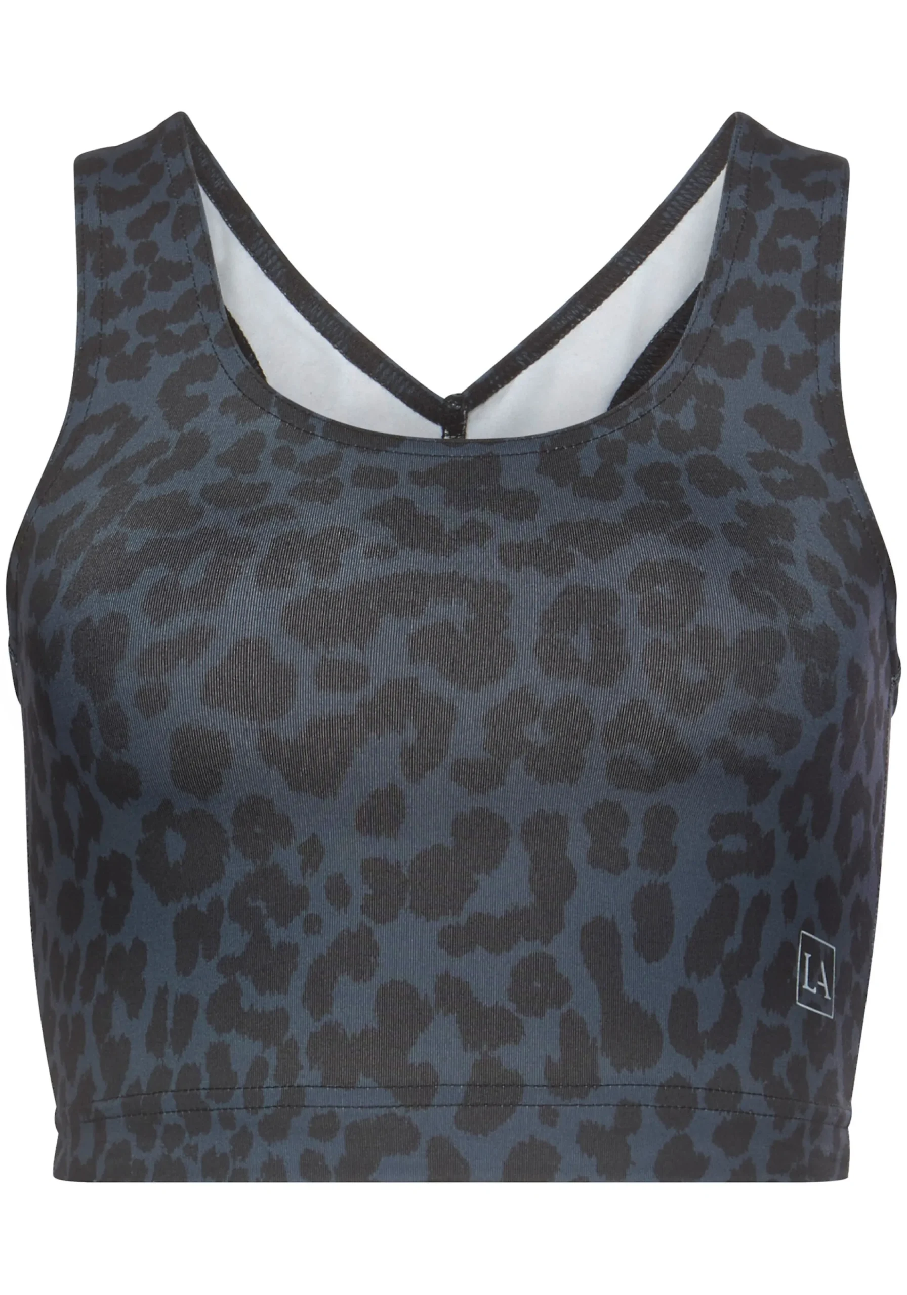 Shirts|LASCANA ACTIVE Funktionsshirt anthrazit-leo