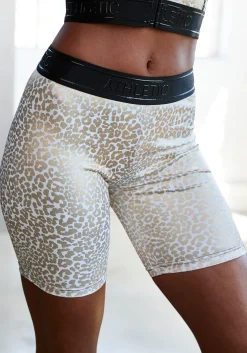 Hosen|LASCANA ACTIVE Funktionsshorts gold,weiß